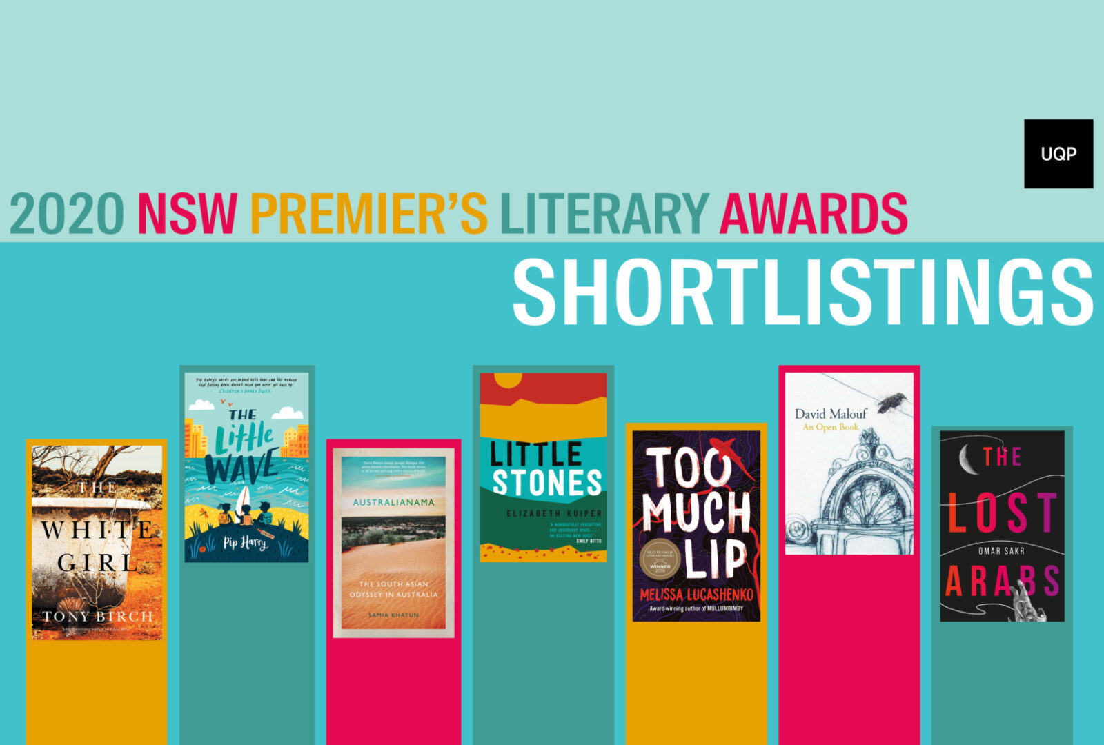 UQP authors shortlisted for the NSW Premier's Literary Awards UQP's shortlisted books in the NSW Premier's Literary Awards
