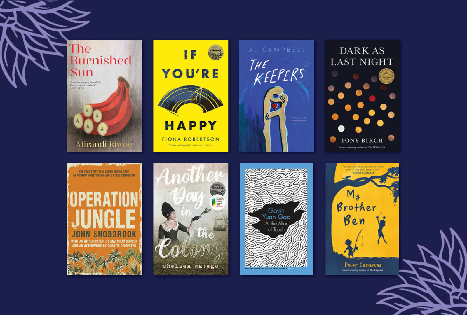 UQP authors shortlisted for the 2022 Queensland Literary Awards