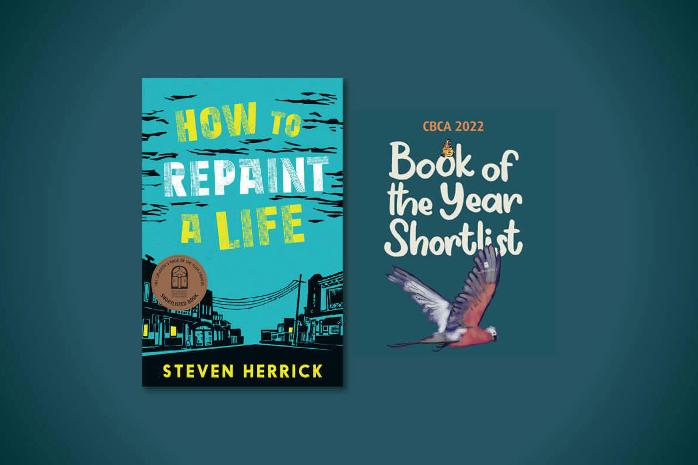 How to Repaint a Life shortlisted for the 2022 CBCAs