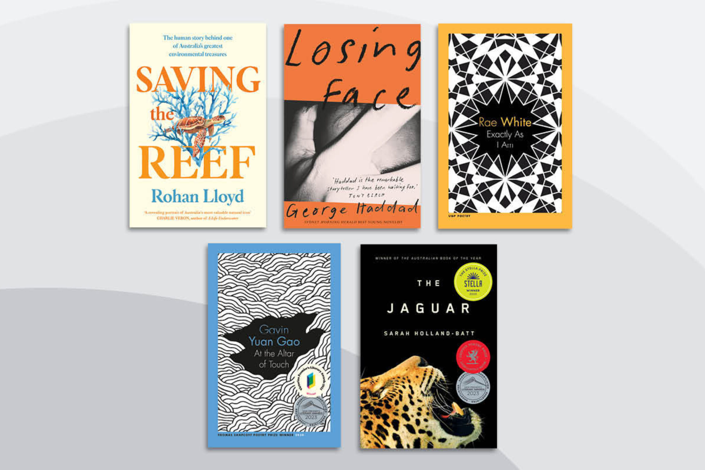 Five UQP titles shortlisted for the 2023 Prime Minister's Literary Awards
