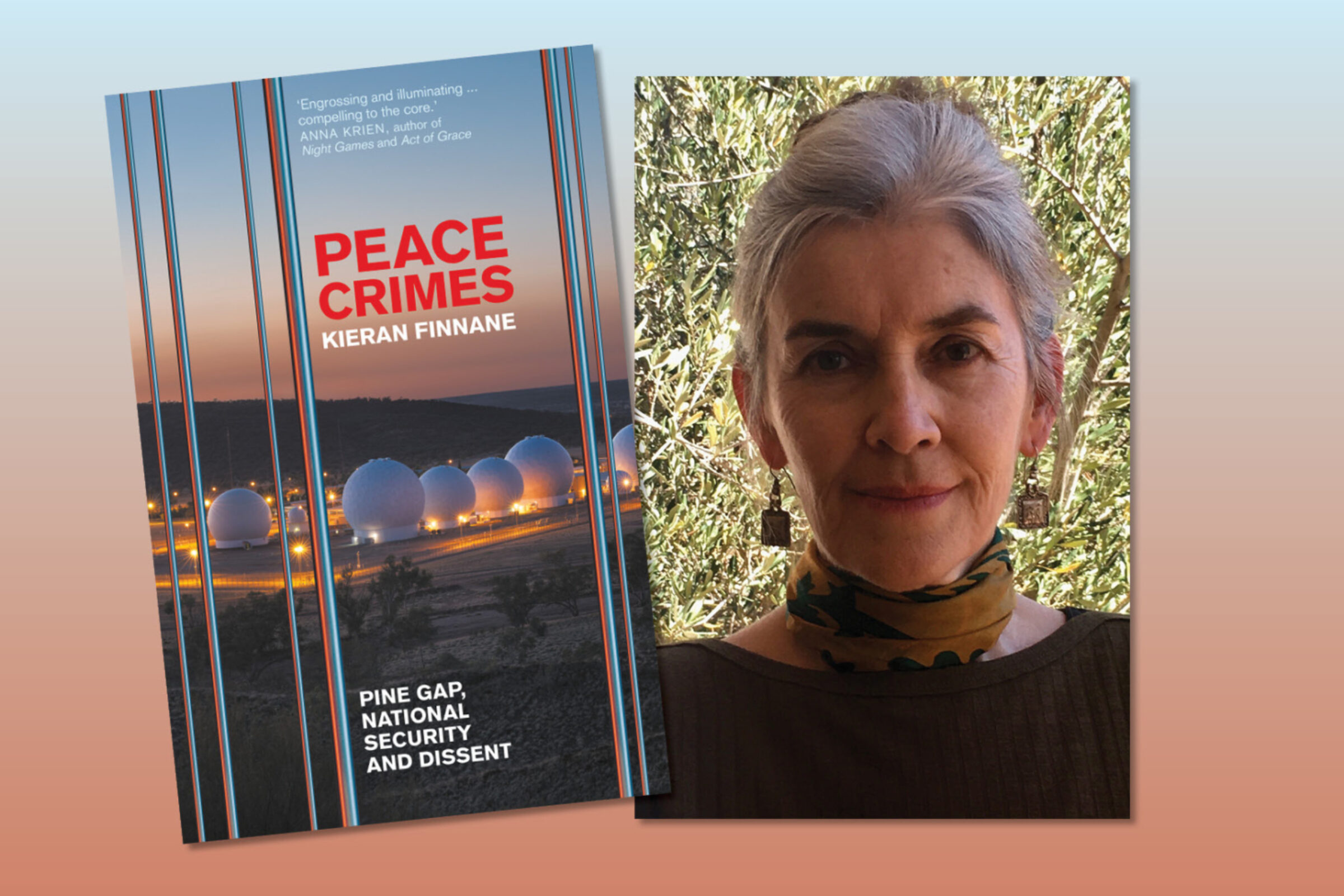 Kieran Finnane in conversation on Peace Crimes Kieran Finnane in conversation on Peace Crimes