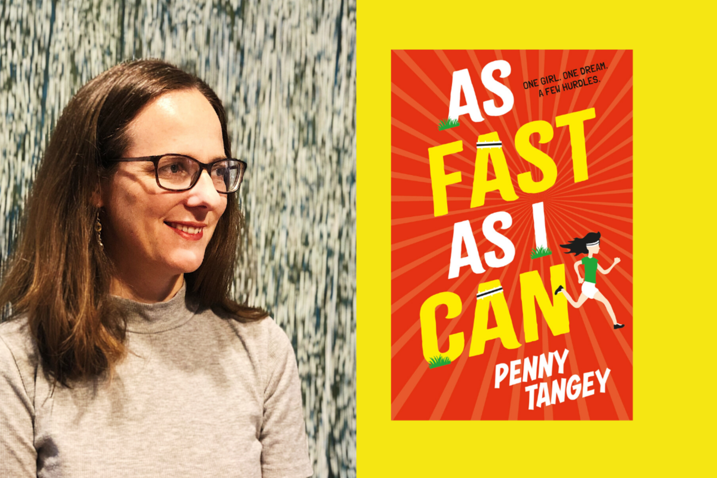 Penny Tangey, author of As Fast As I Can, talks writing.
