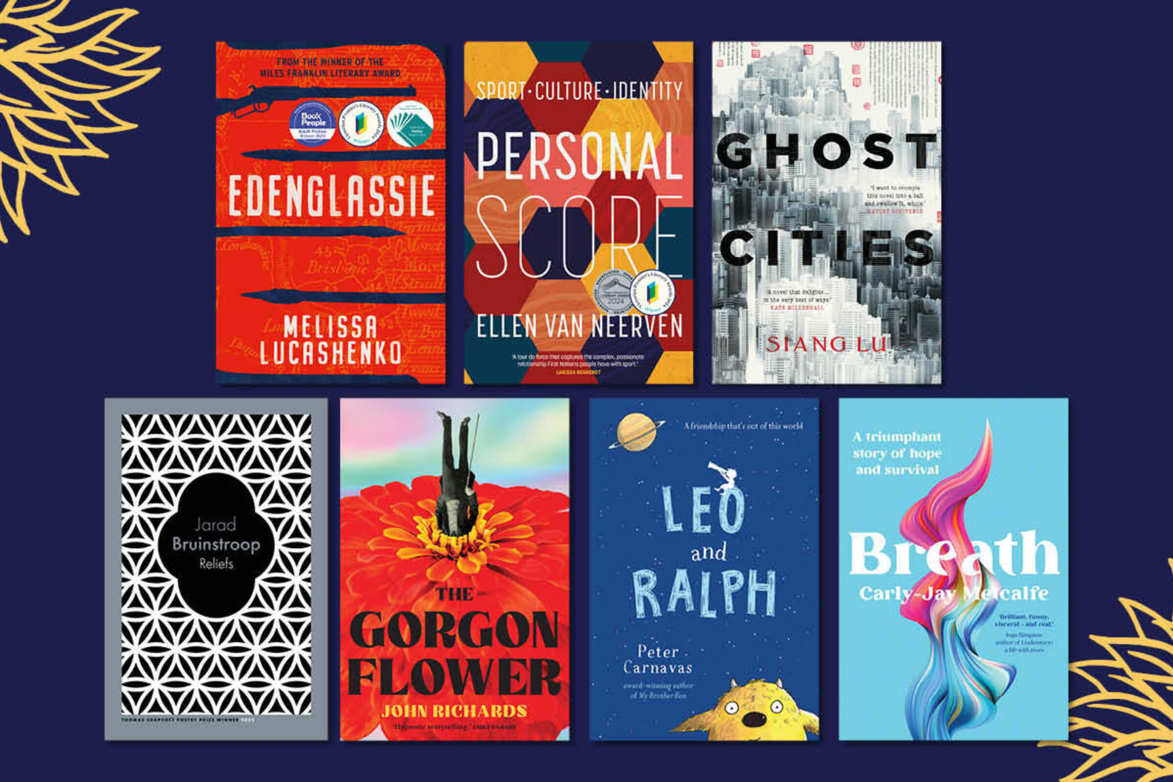 UQP titles shortlisted for the 2024 Queensland Literary Awards