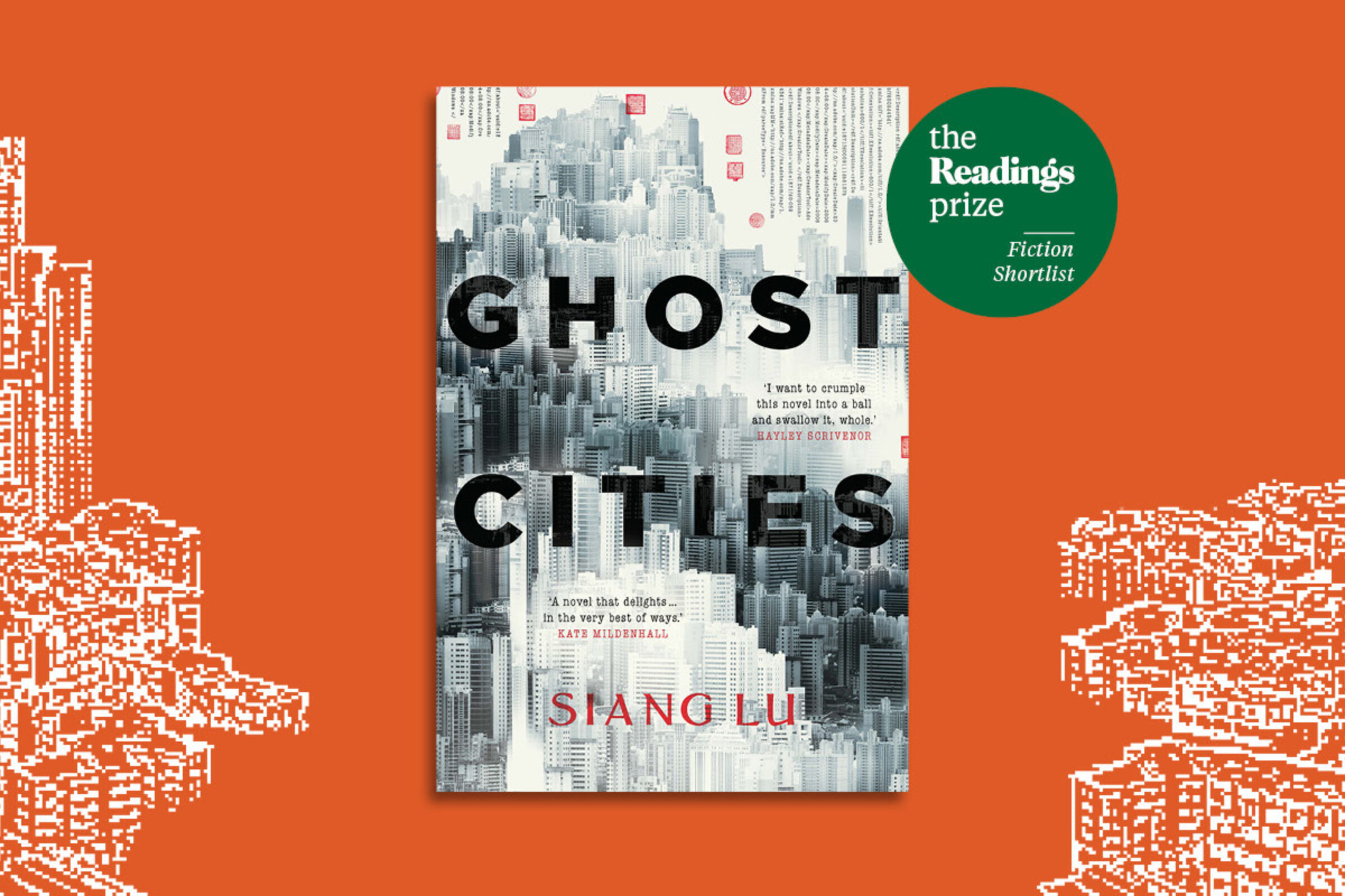Ghost Cities by Siang Lu shortlisted for The Readings Prize 2024