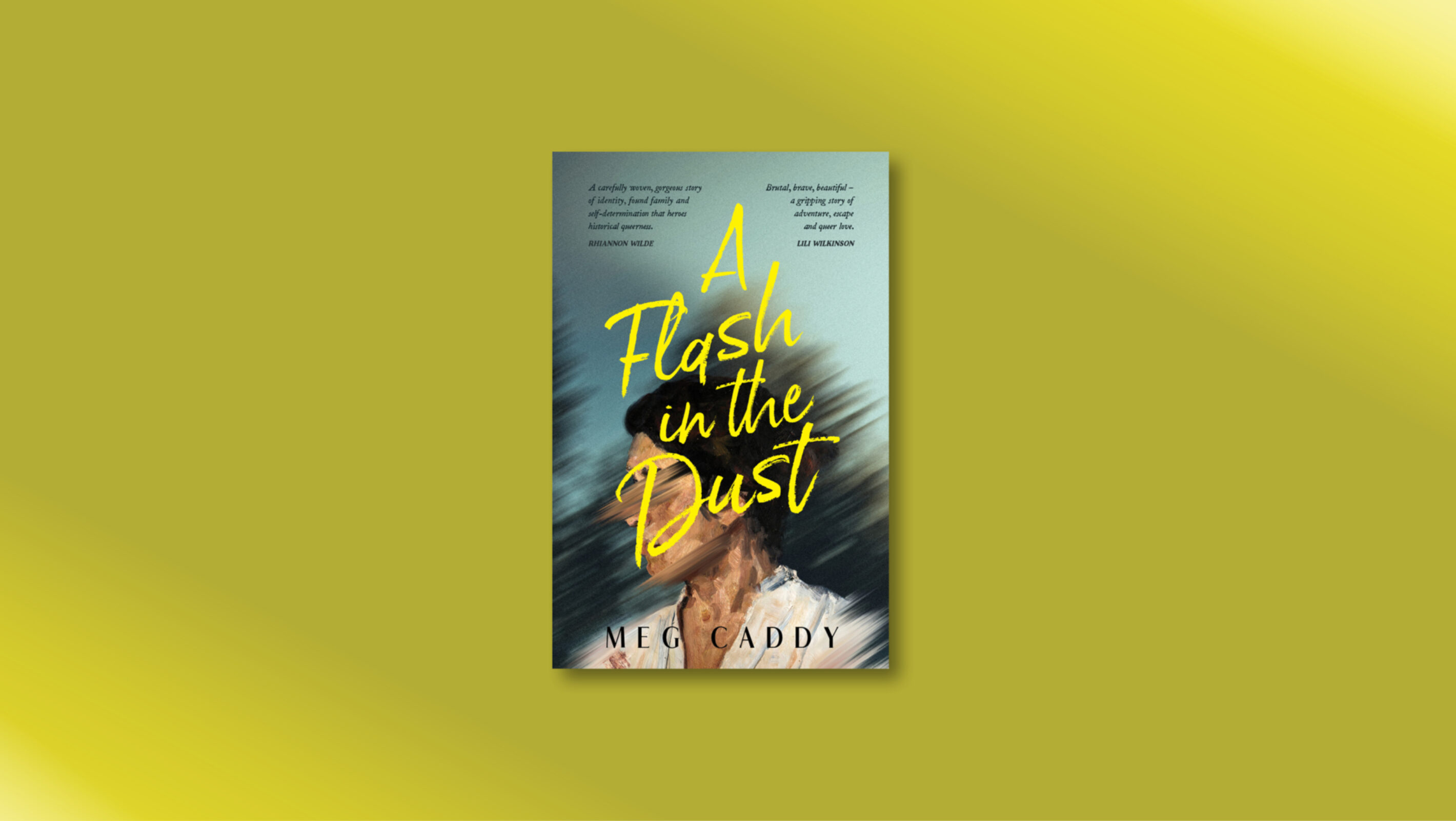 Meg Caddy's 'A Flash in the Dust' longlisted for the ARA Historical Novel Prize CYA category