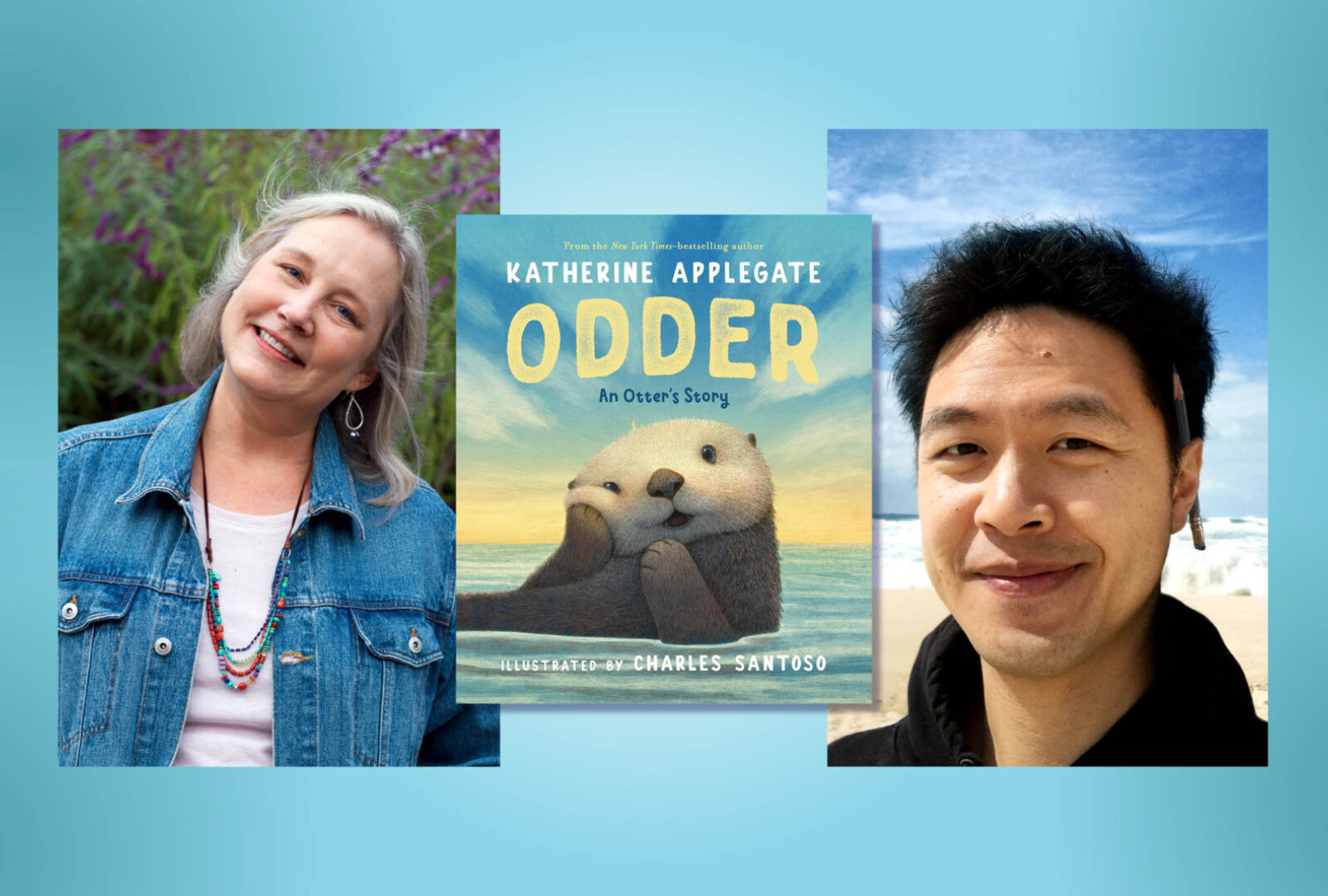 UQP acquires picture book edition of 'Odder: An Otter’s Story' by Newbery Medallist Katherine Applegate and illustrated by Charles Santoso