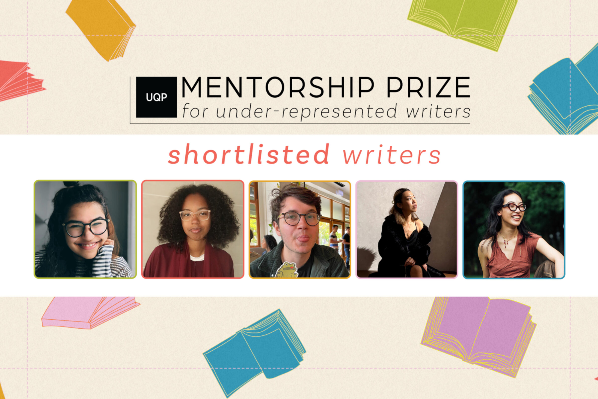 UQP Mentorship Prize for Under-represented Writers Shortlist