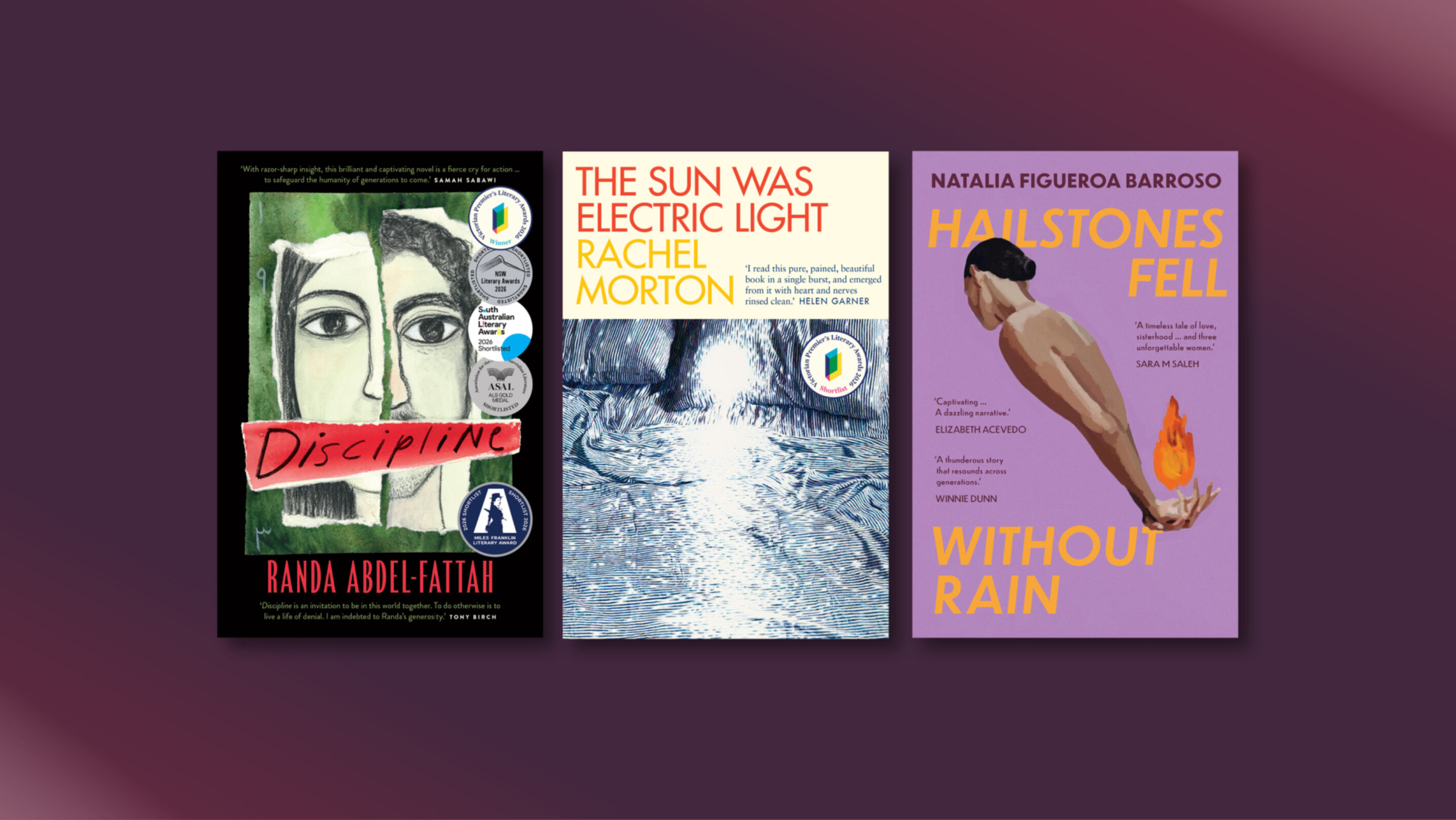 UQP titles longlisted for the 2026 Voss Literary Prize