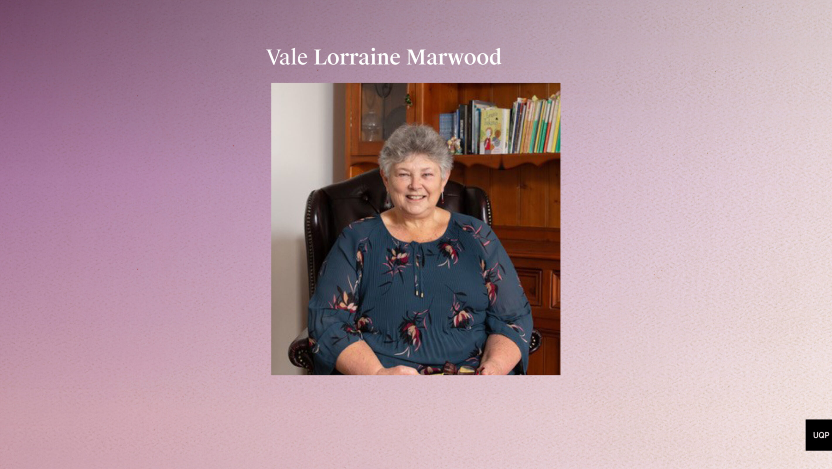 Vale Lorraine Marwood