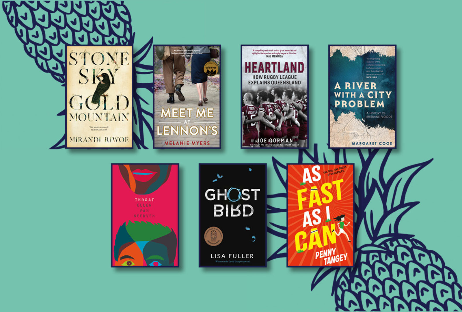 UQP authors shortlisted for the Queensland Literary Awards