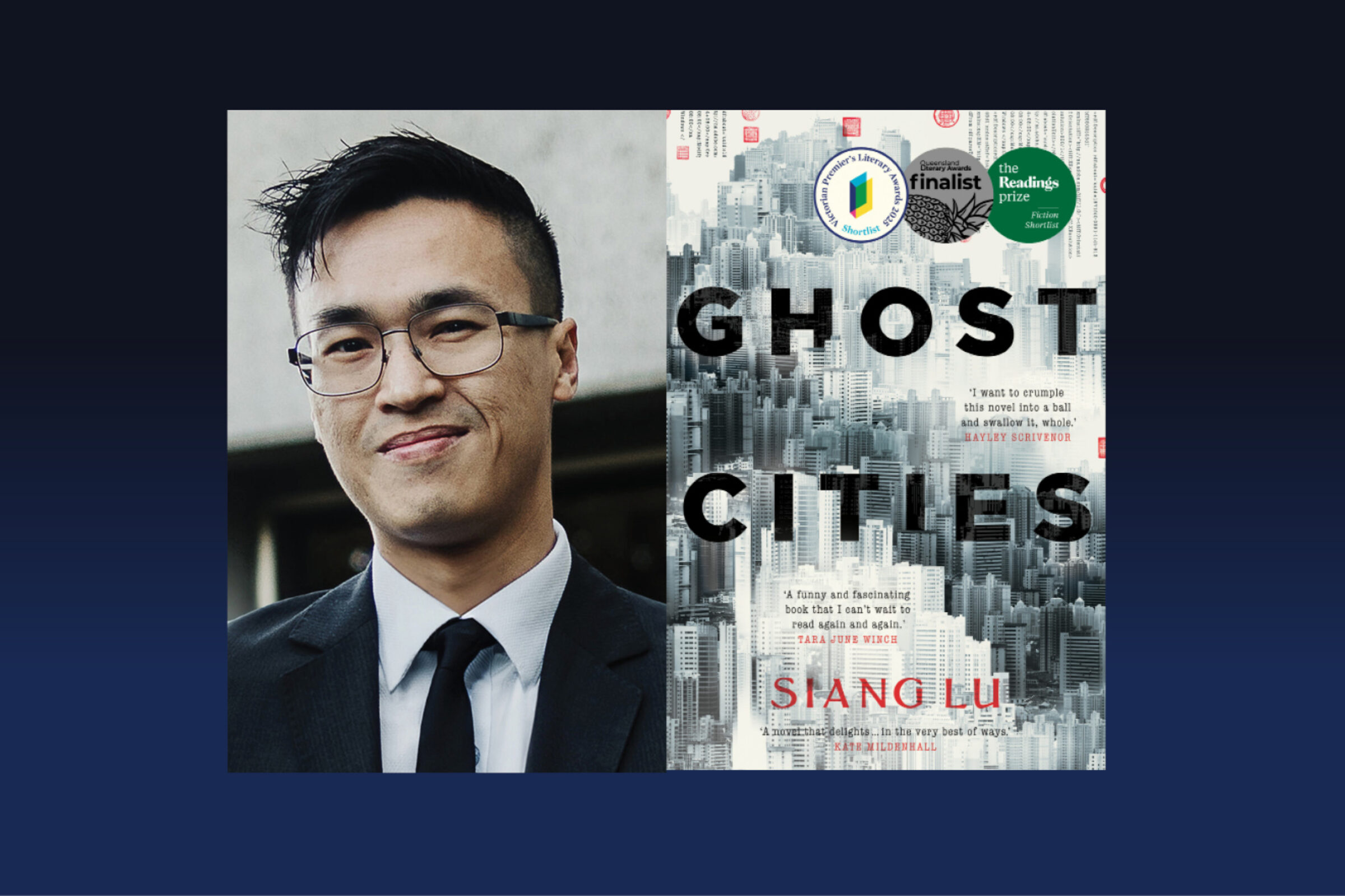 Siang Lu's 'Ghost Cities' longlisted for The Miles Franklin Literary Award 2025
