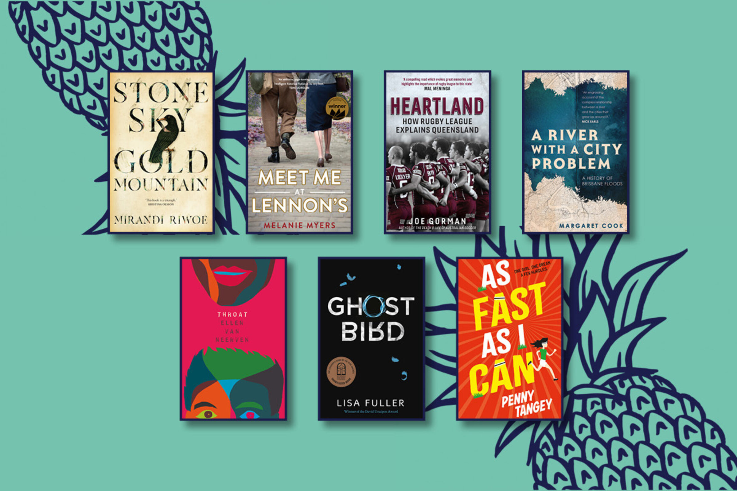 UQP authors shortlisted for the Queensland Literary Awards