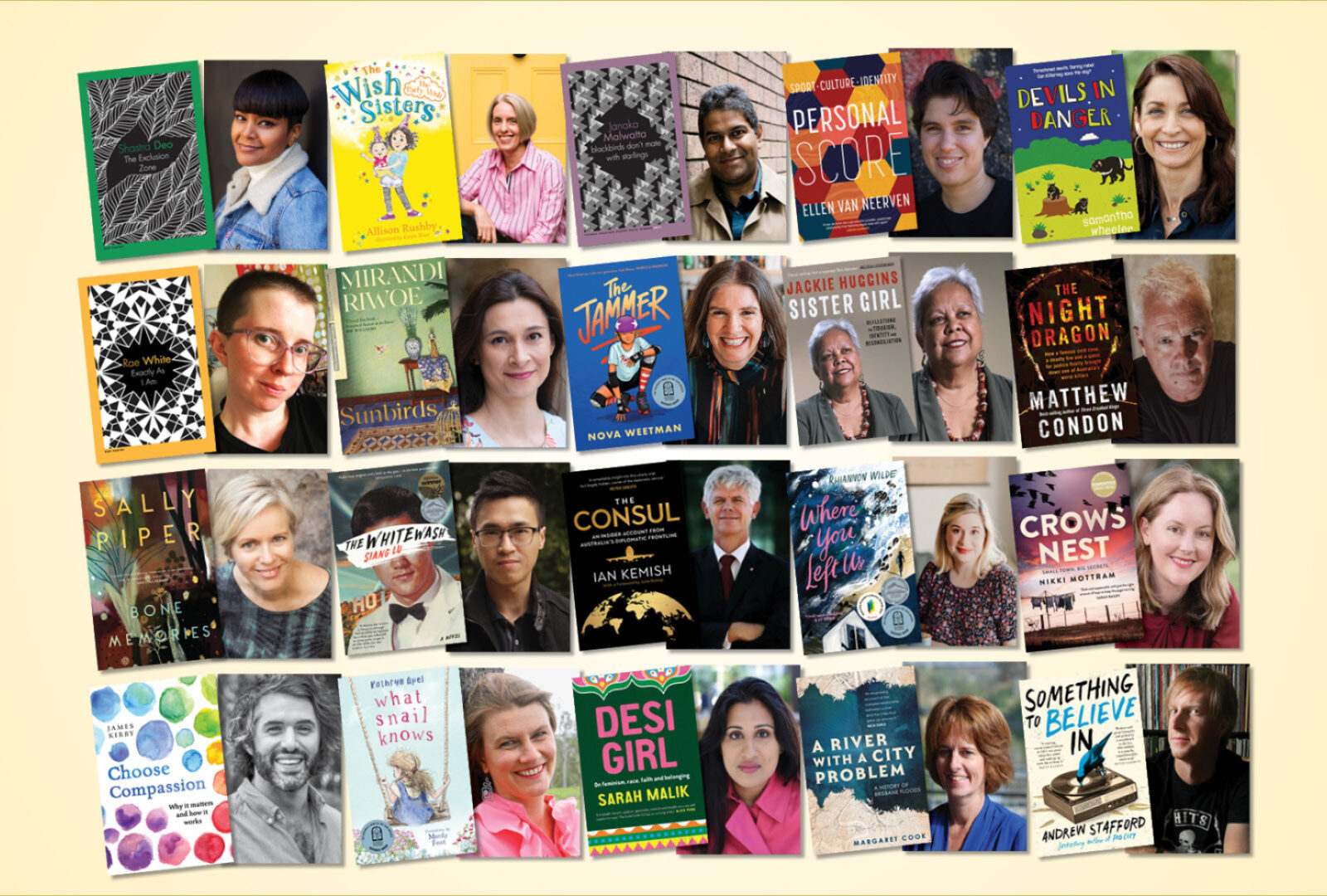 UQP authors at Brisbane Writers Festival 2023