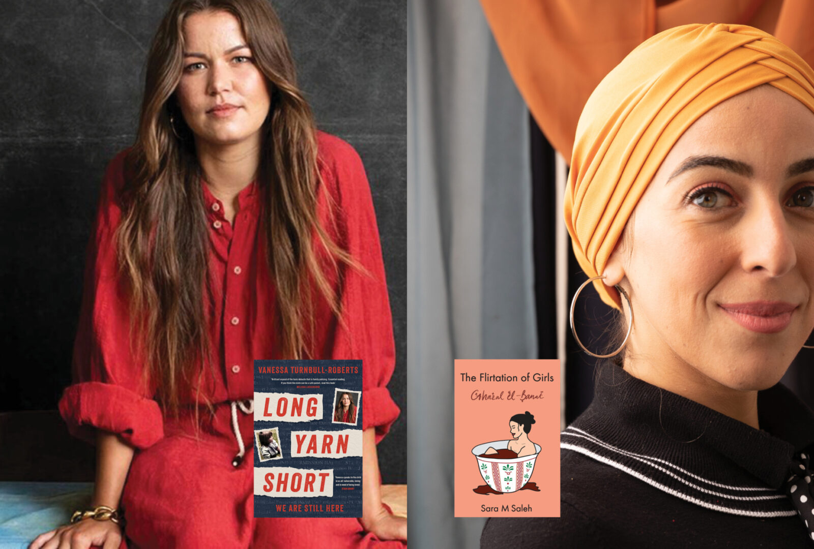 Sara M Saleh & Vanessa Turnbull-Roberts at the 2025 Rose Scott Women Writers Festival Sara M Saleh & Vanessa Turnbull-Roberts at the 2025 Rose Scott Women Writers Festival