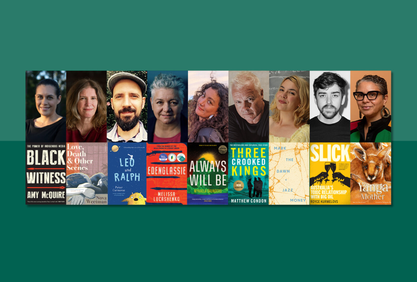 UQP authors at Byron Bay Writers Festival