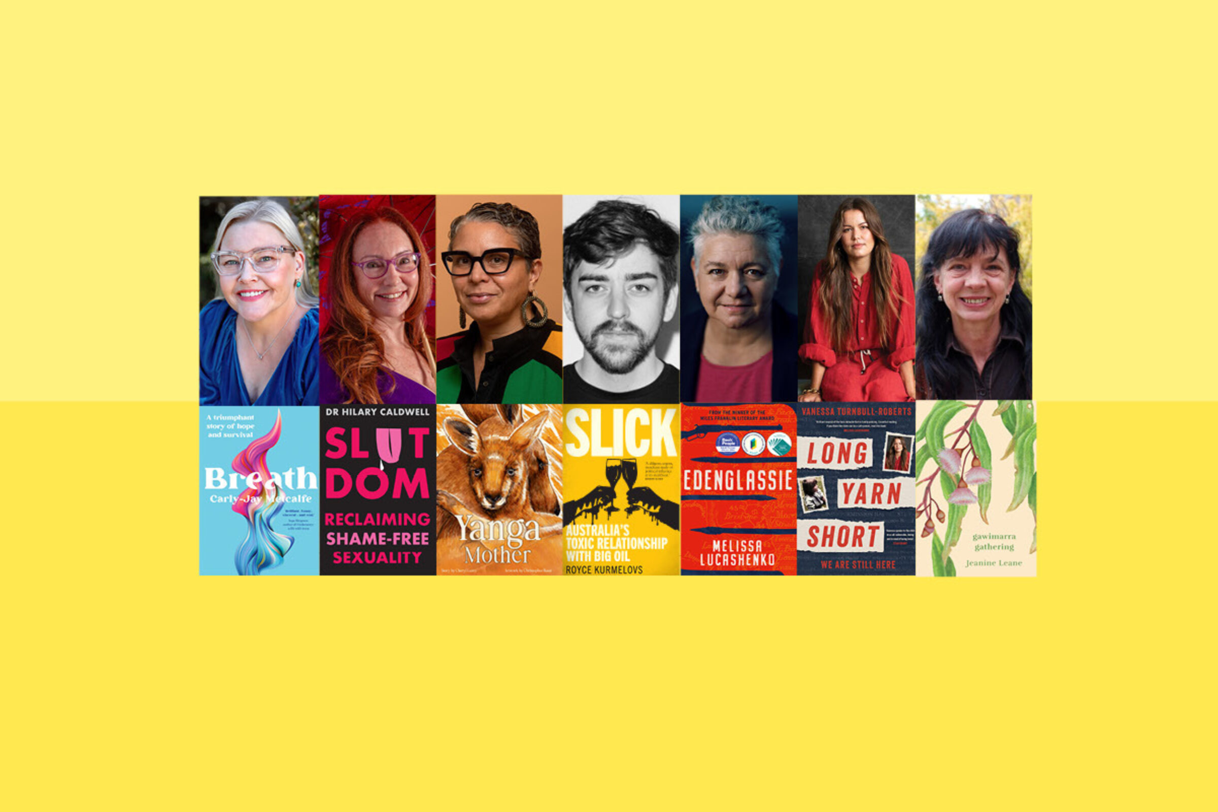 UQP Authors at Canberra Writers Festival 2024