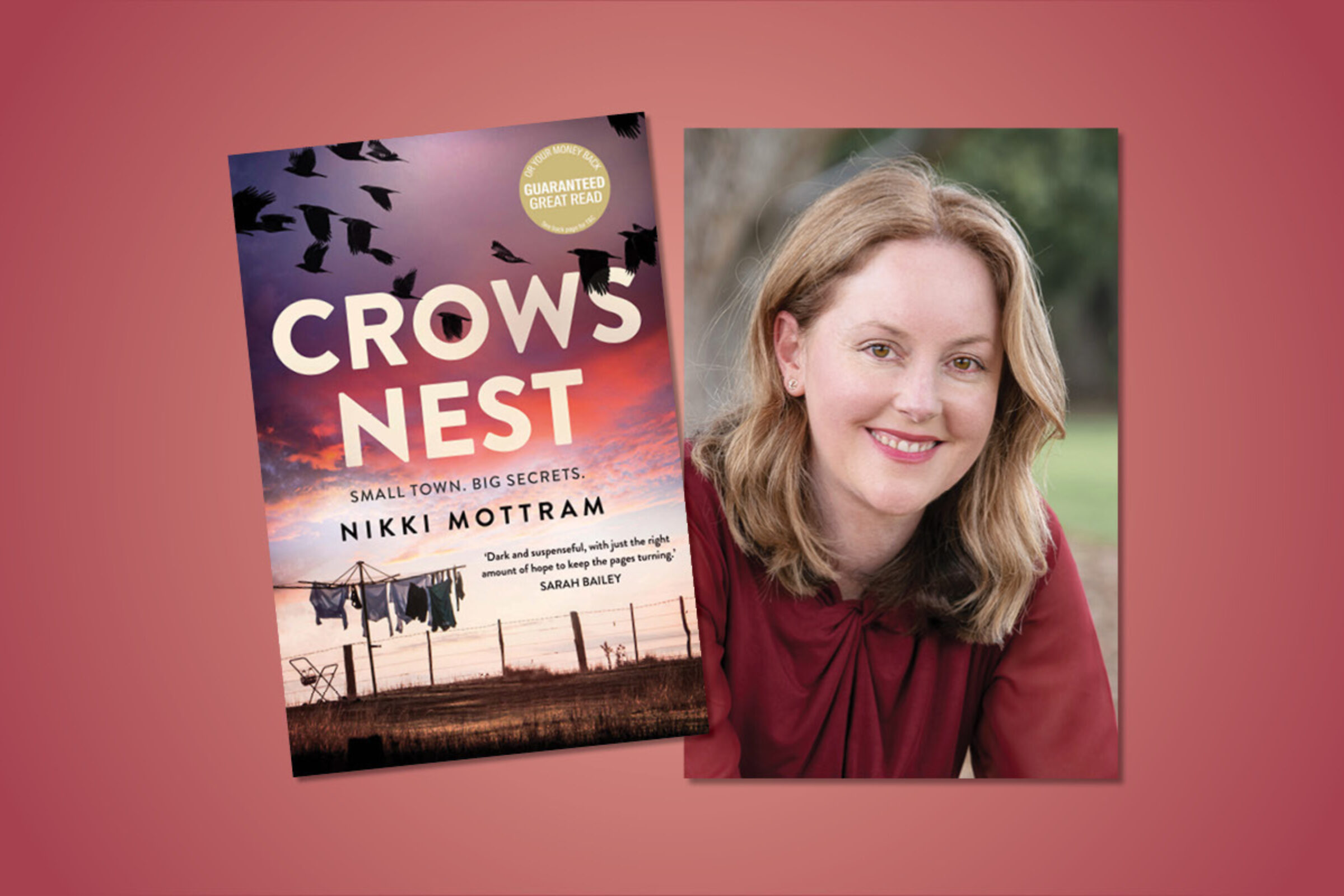 Nikki Mottram at Lennox Head Library UQP