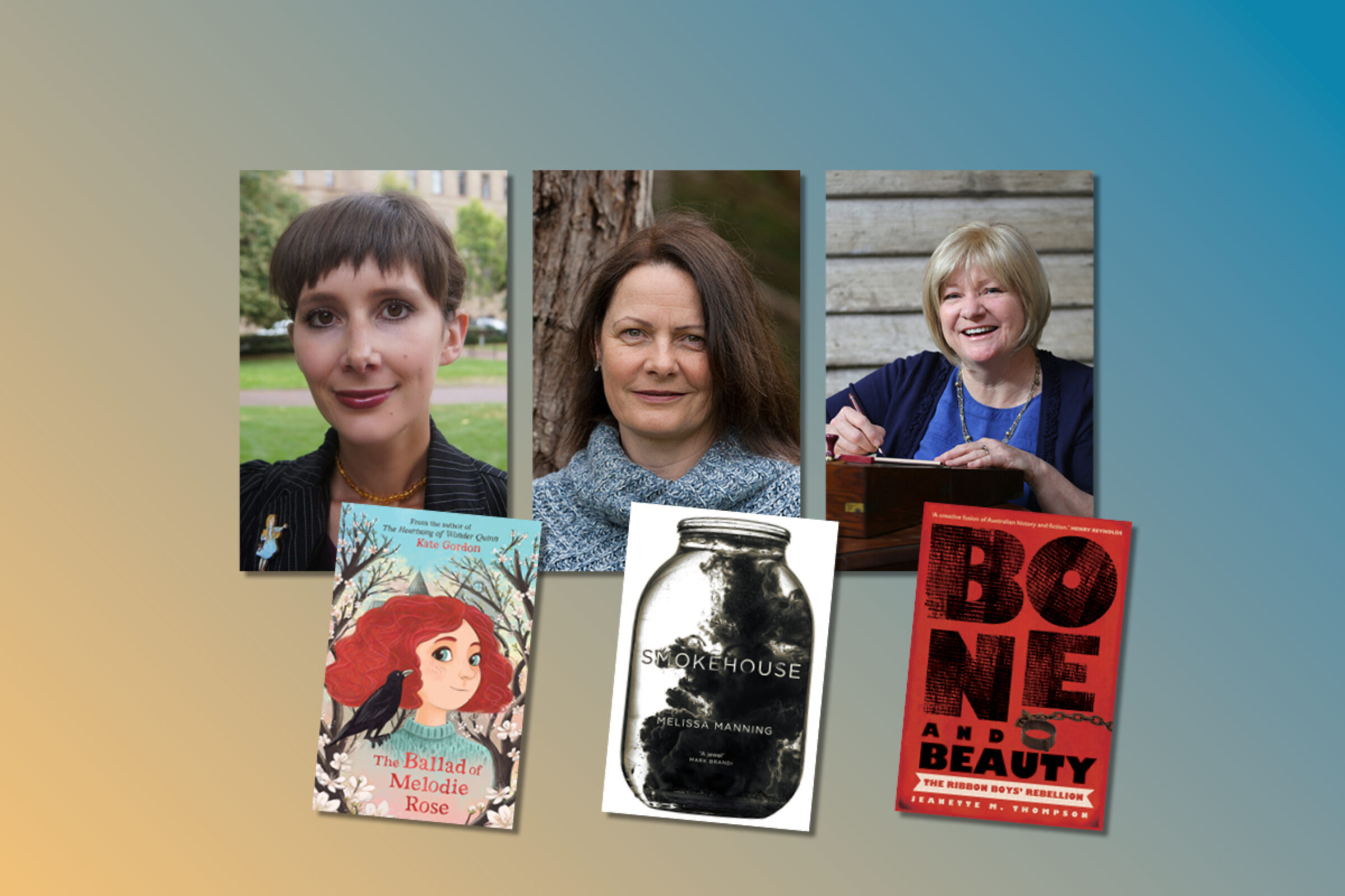 UQP authors at Hobart Writers Festival