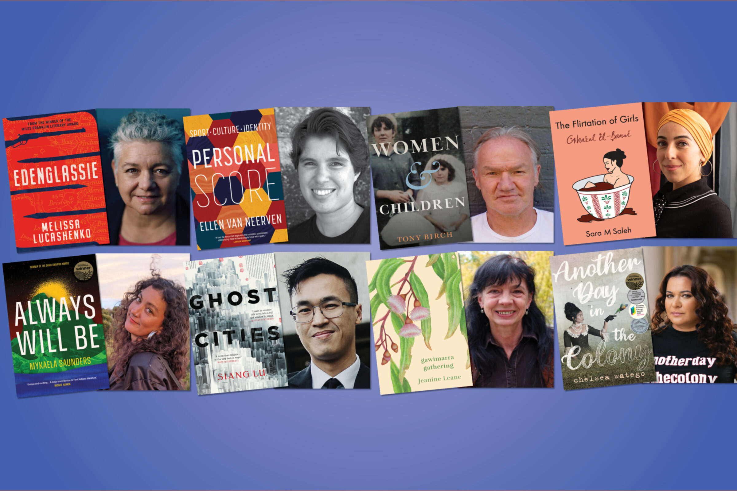 UQP authors at 2024 Melbourne Writers Festival