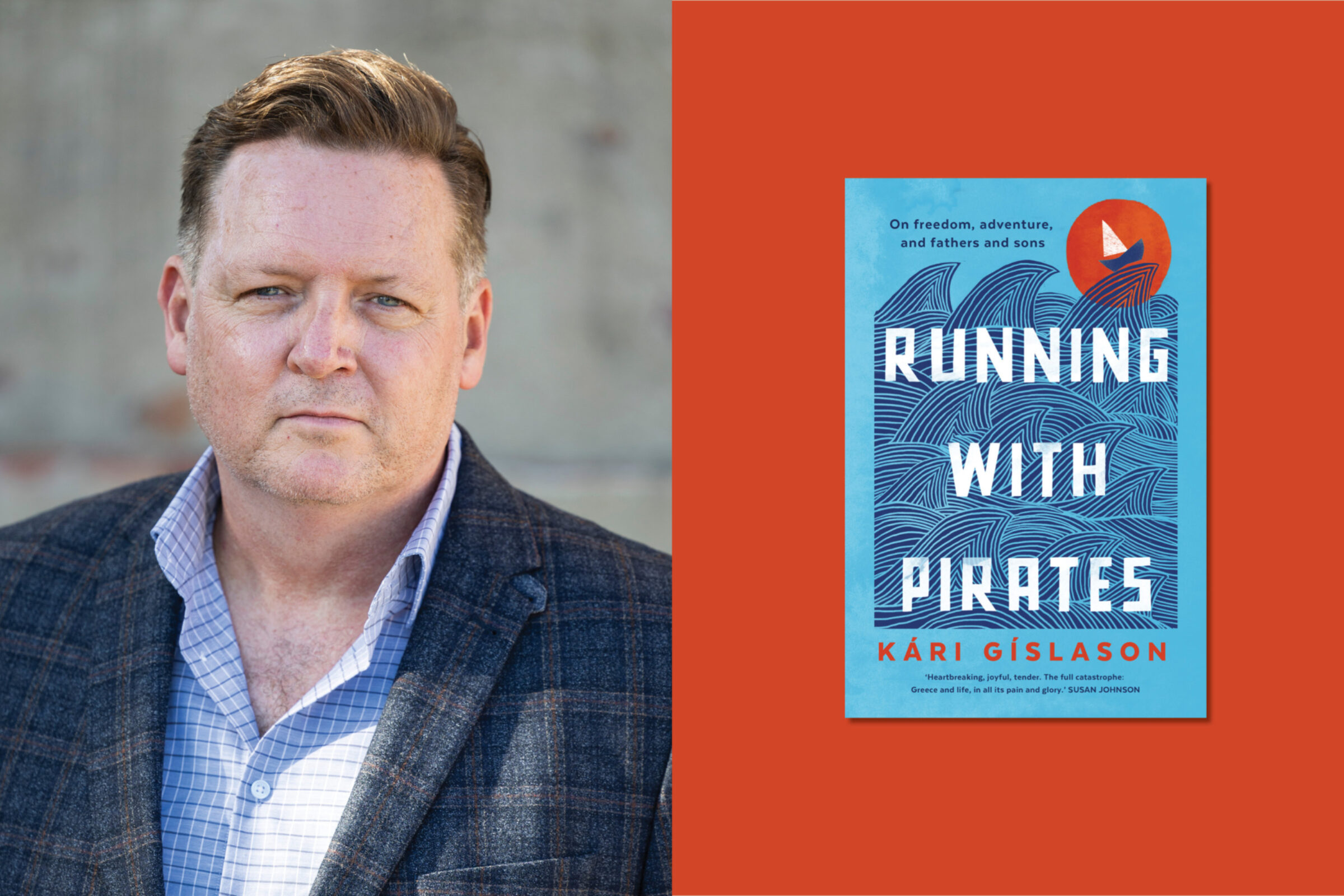 Kári Gíslason at Roaring Stories Bookshop