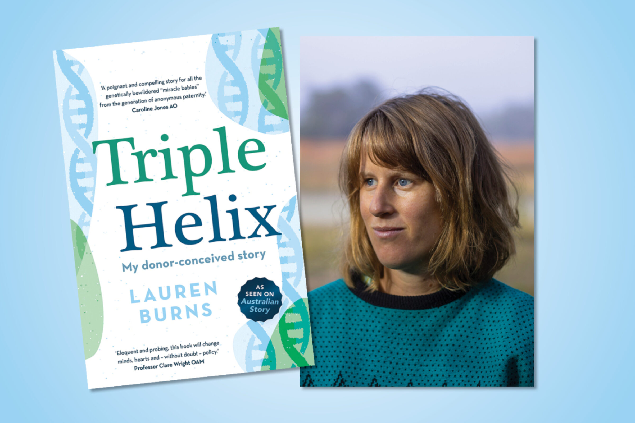 Lauren Burns in conversation on Triple Helix Lauren Burns in conversation on Triple Helix