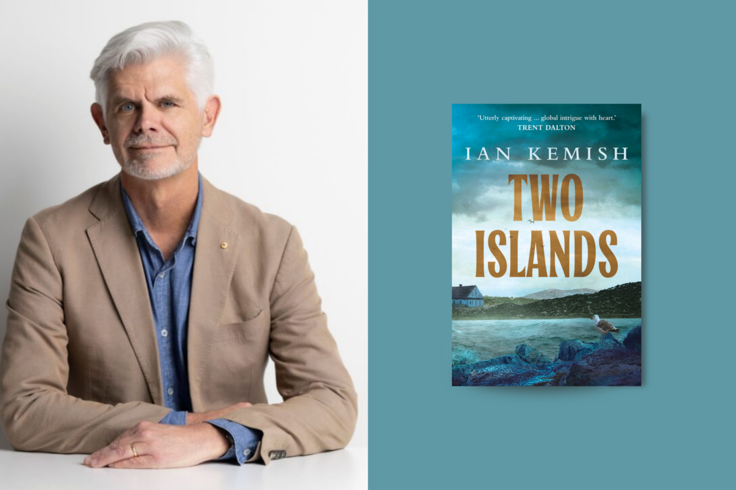 Ian Kemish In Conversation at Annies Books on Peregian Ian Kemish In Conversation at Annies Books on Peregian