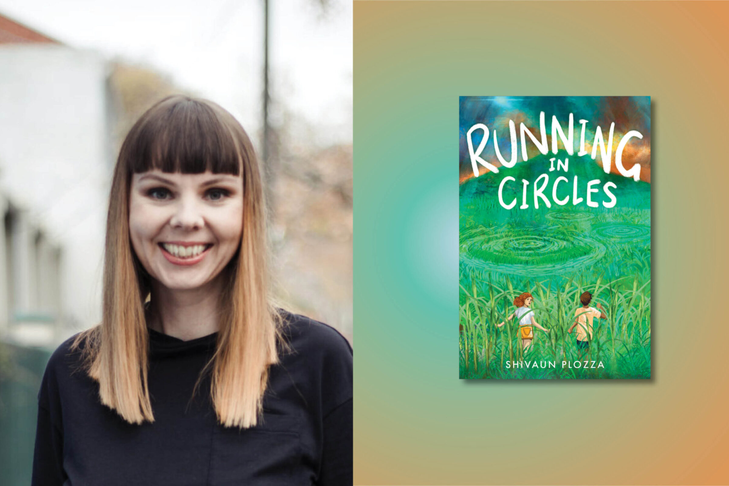 Book Chat with 'Running in Circles' Author Shivaun Plozza Book Chat with 'Running in Circles' Author Shivaun Plozza