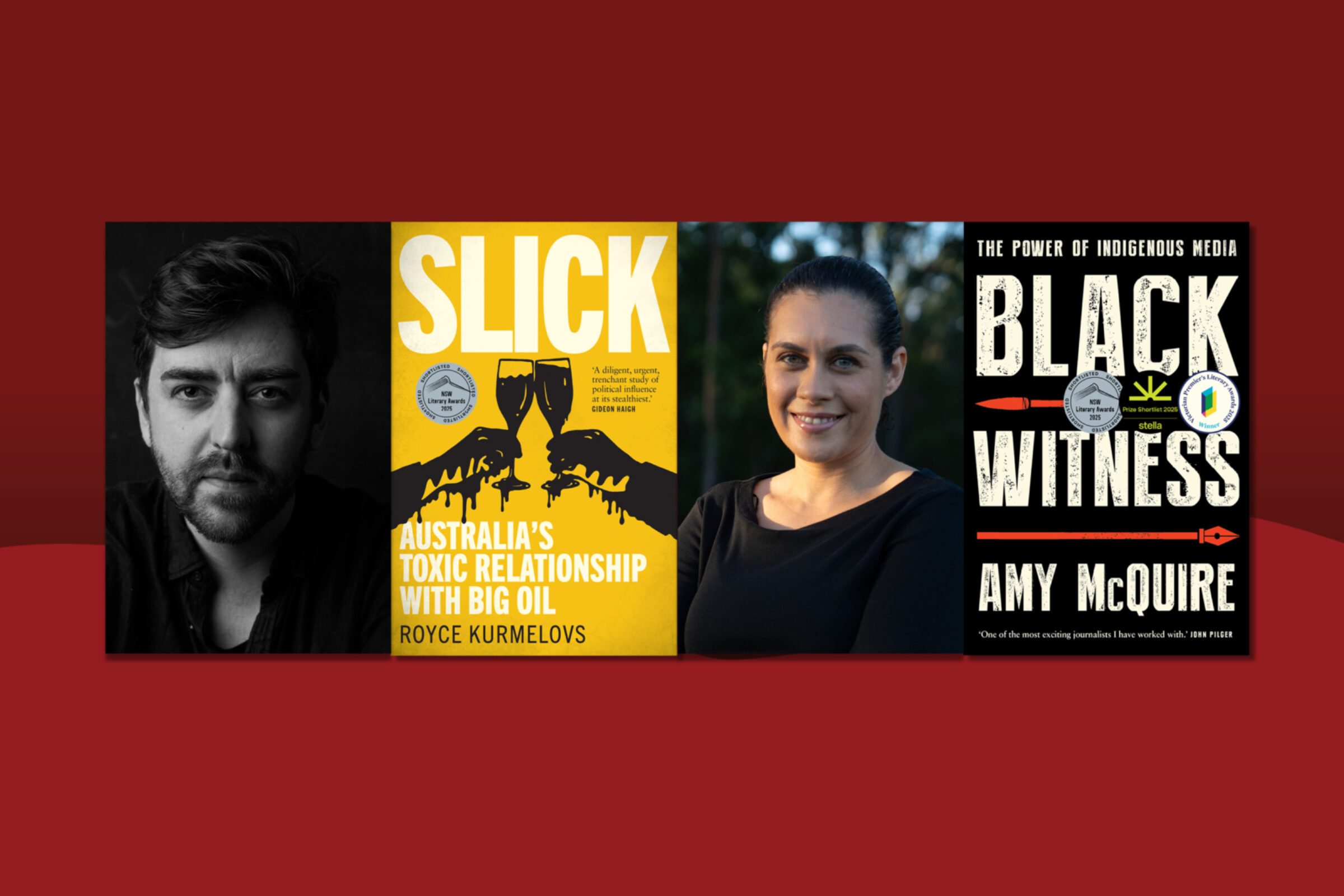 Slick & Black Witness longlisted for Mark & Evette Moran Nib Literary Award Slick & Black Witness longlisted for Mark & Evette Moran Nib Literary Award
